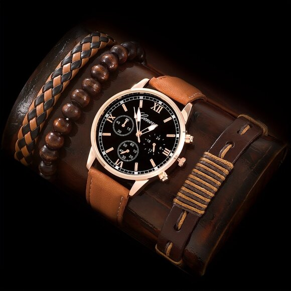 4-Piece Quartz Wrist Watch Set - Picture 11 of 11